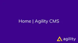 Agility CMS