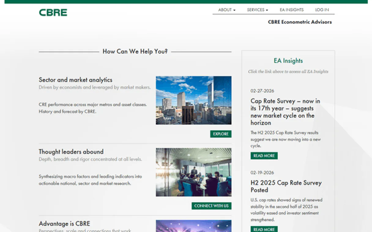 CBRE Econometric Advisors (EA)