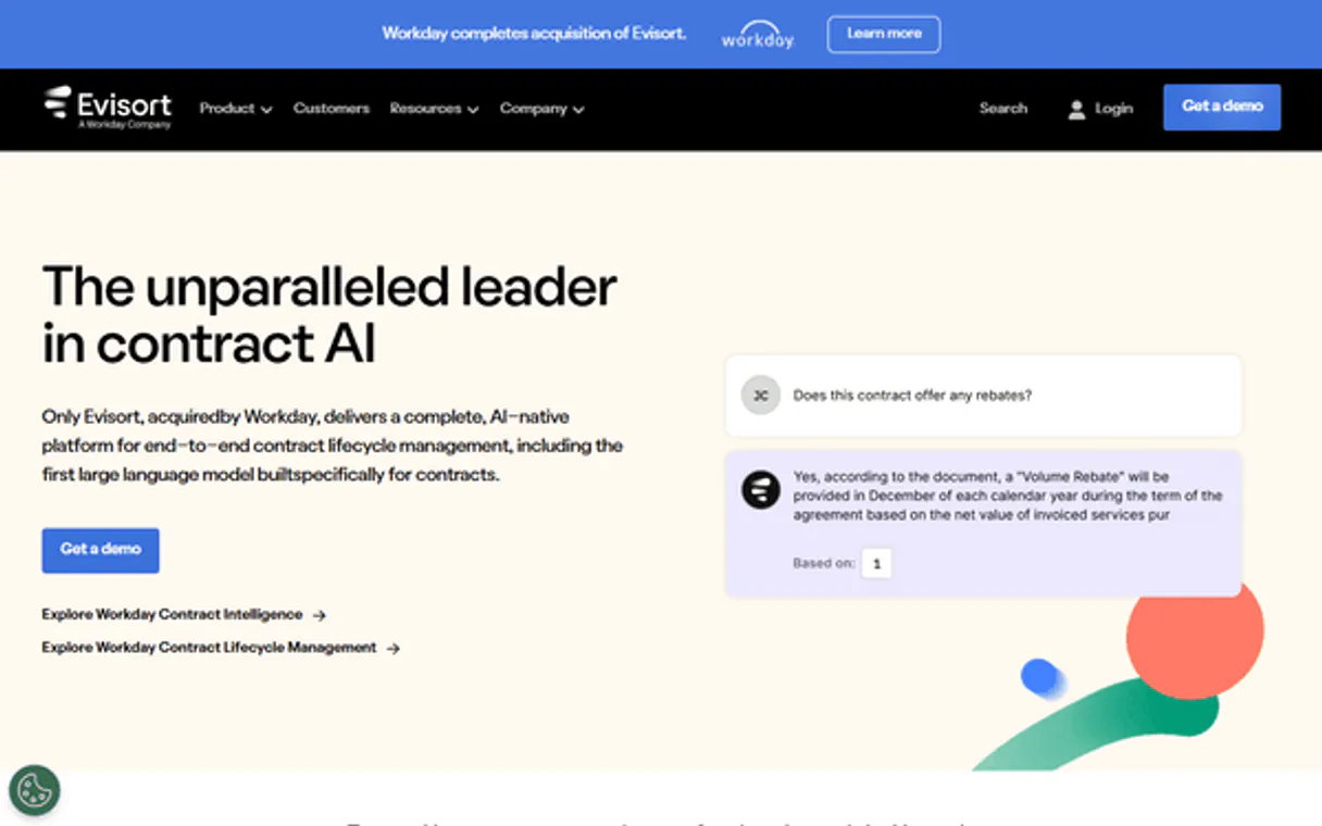 Evisort Contract Intelligence
