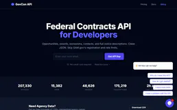 GovCon API
