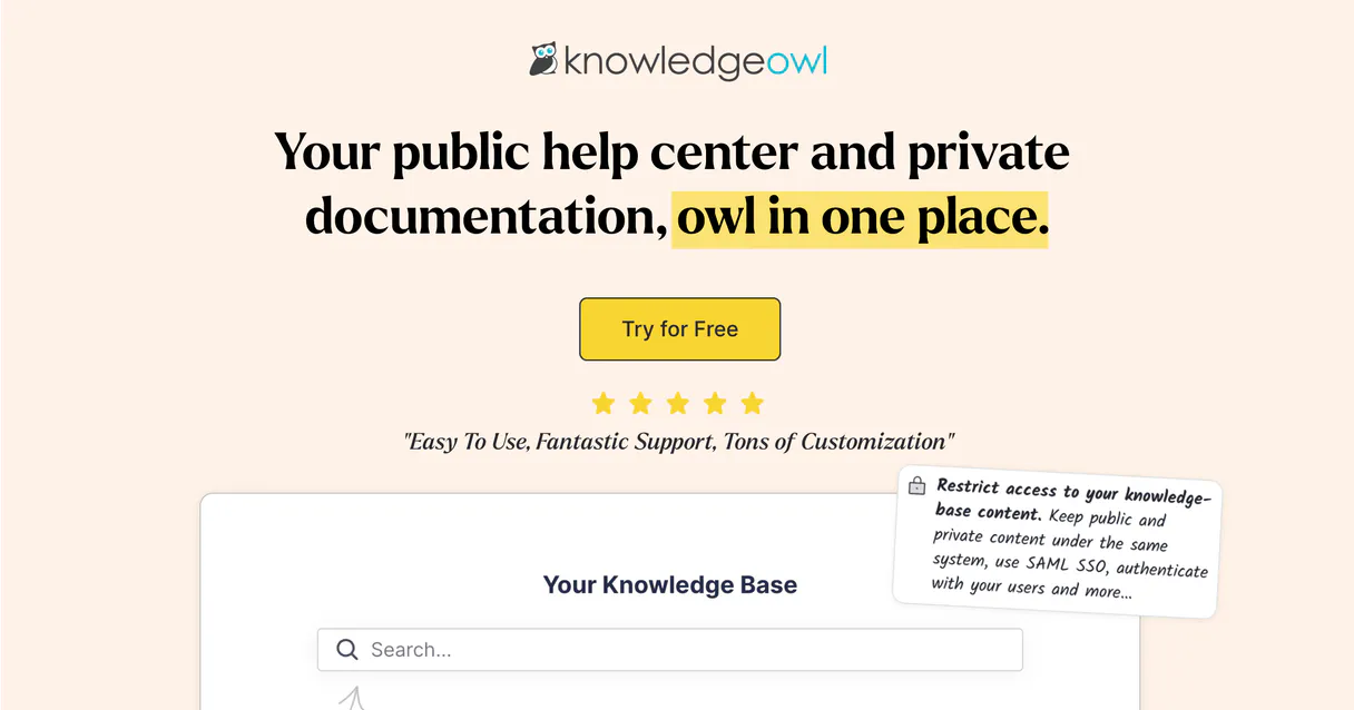 KnowledgeOwl