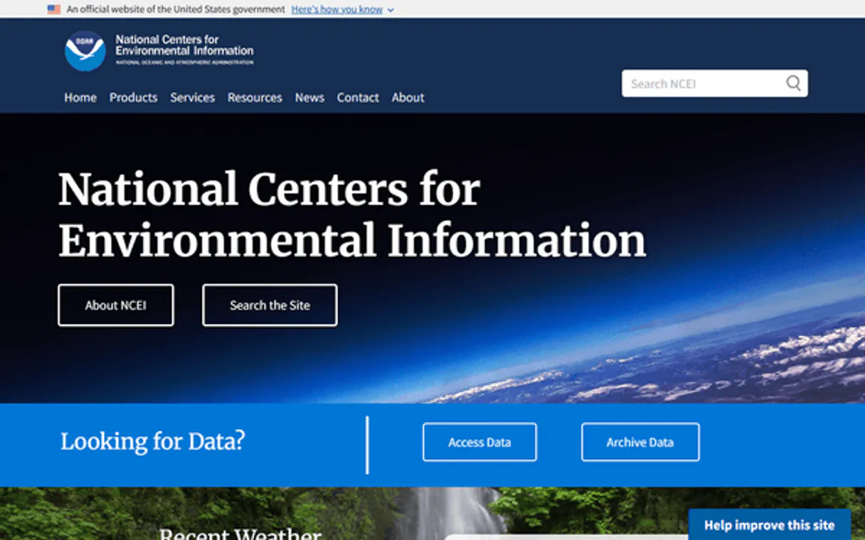NCDC Climate Data Online