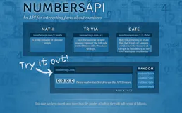 Numbers API