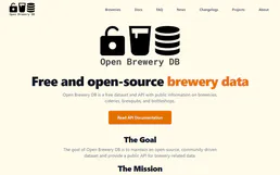 Open Brewery DB Alternative