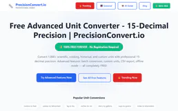 PrecisionConvert Unit Engine