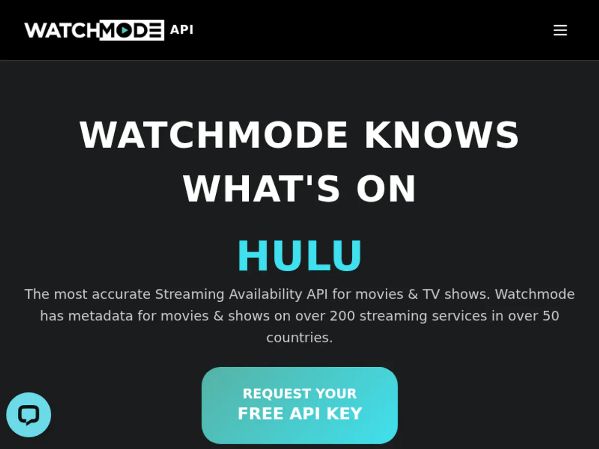 Watchmode Streaming Availability
