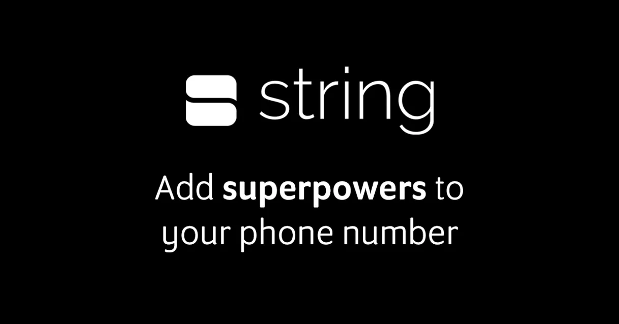 String
