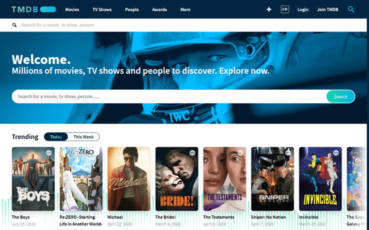 The Movie Database (TMDb)