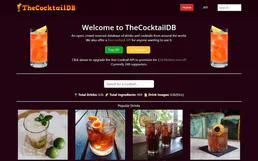 TheCocktailDB Alternative