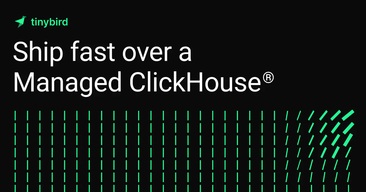 Tinybird Data Platform