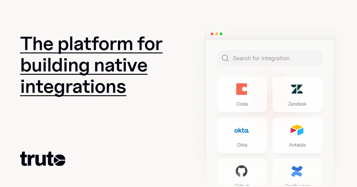 Truto Unified Calendar