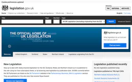 UK Legislation